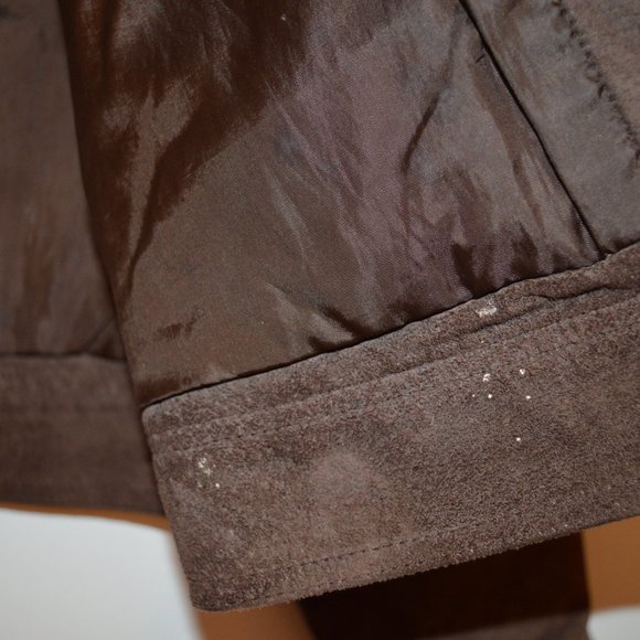 Dalia Suede Leather Jacket/Biker Jacket - Picture 7 of 7